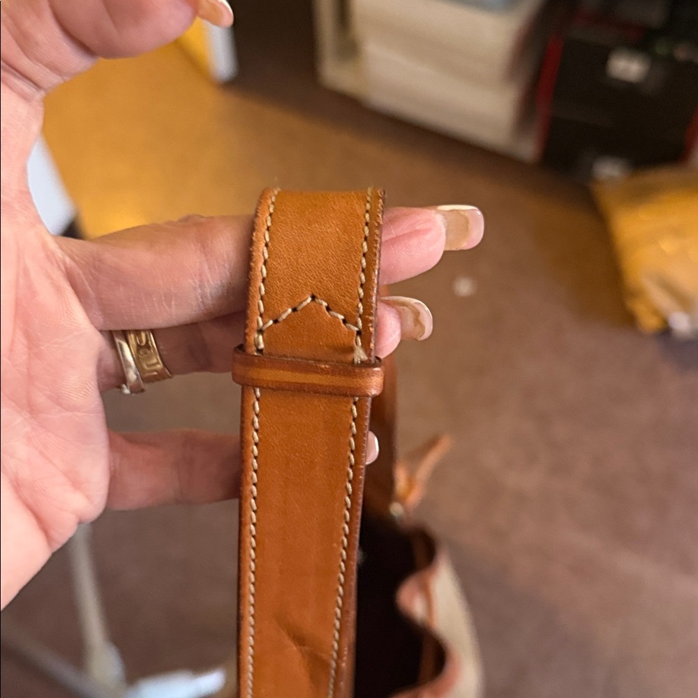 Celine Beige and Brown Drawstring bucket. Bag. No callouts. - Picture 12 of 12